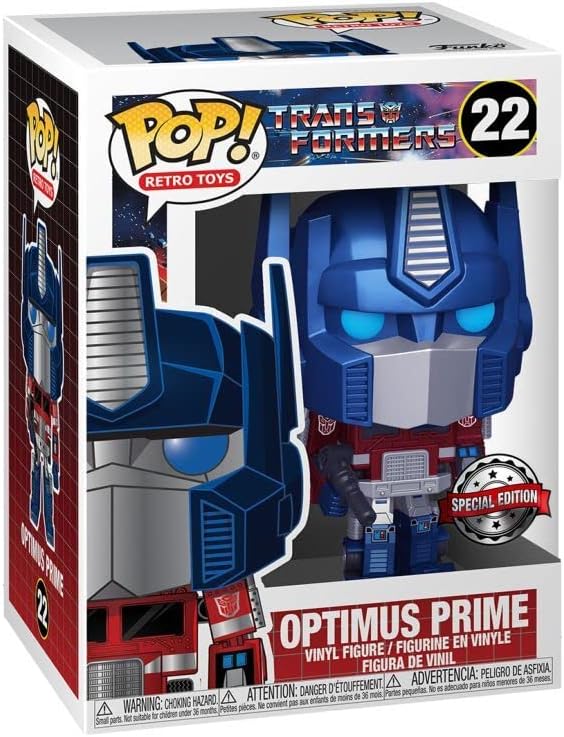 Funko POP! Transformers - Metallic Optimus Prime