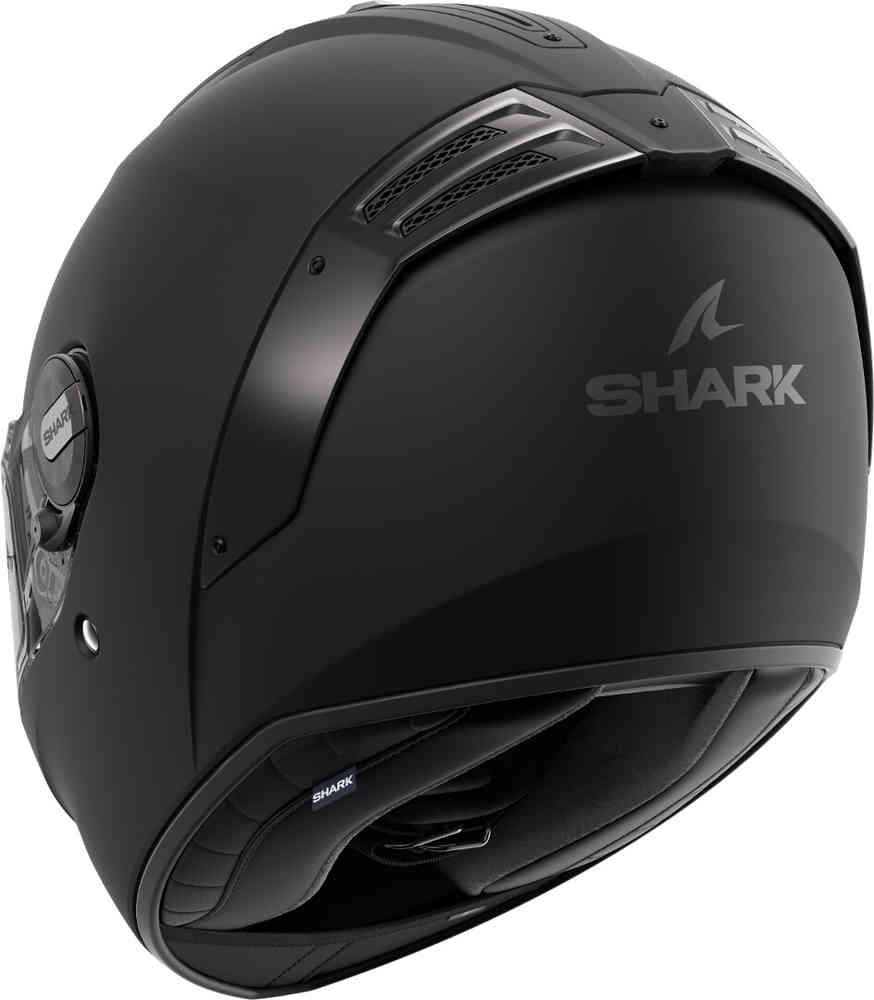 Spartan helmet RS Blank Shark, black matt