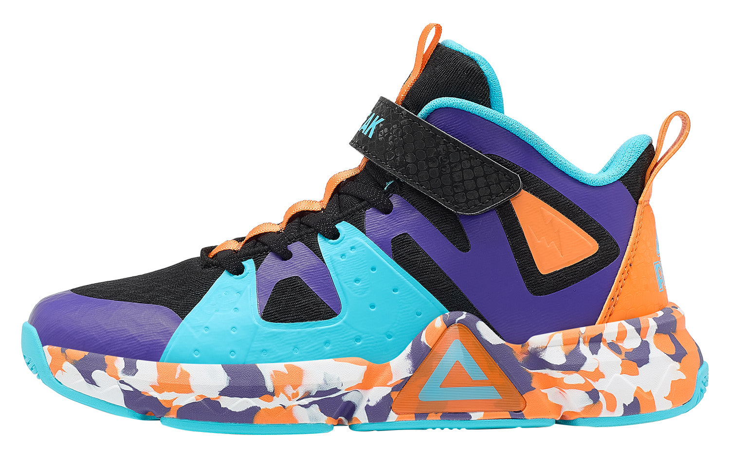 Peak Kids basketball shoes, multicolor