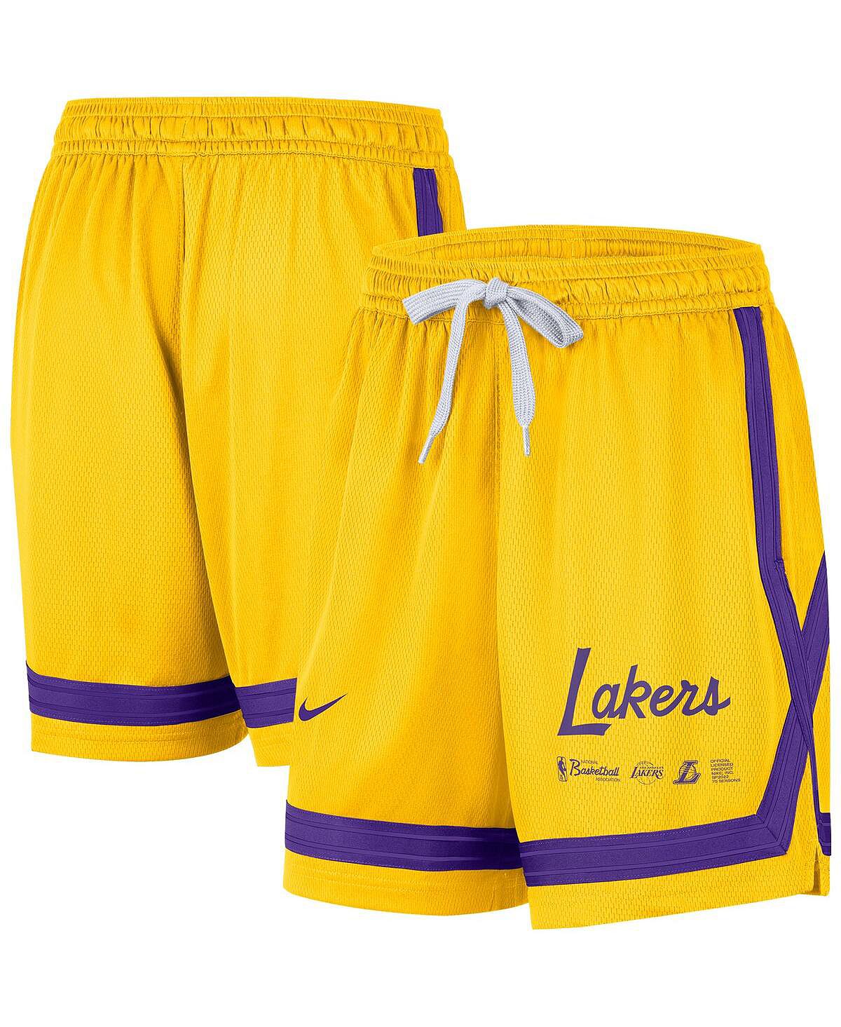 Nike Women's Crossover Performance Los Angeles Lakers Shorts Gold