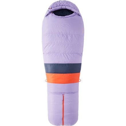 Teton Sleeping Bag: 15F Women's Marmot Down in Paisley Purple/Arctic Navy