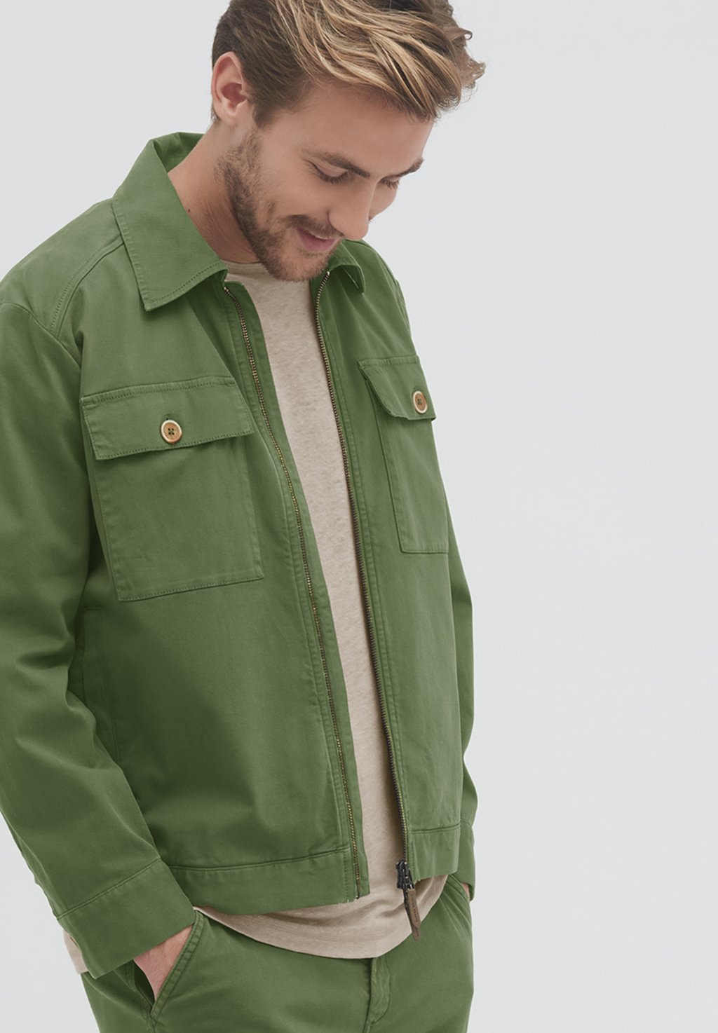 Summer jacket Living Crafts, olive