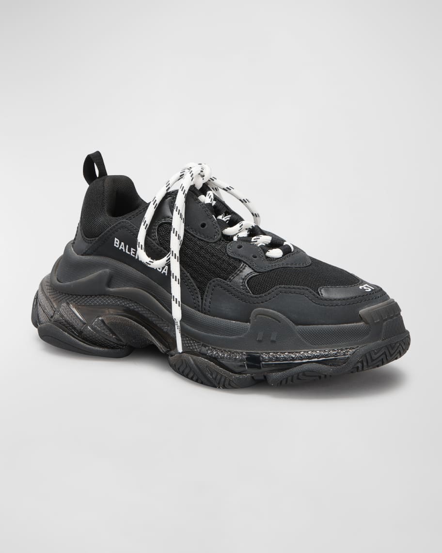 حذاء رياضي Balenciaga Triple S بنعل شفاف