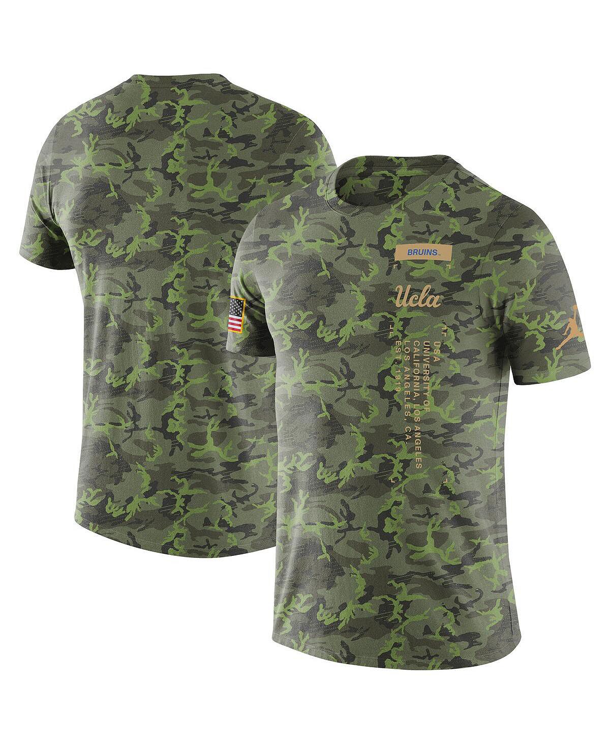 UCLA Bruins Jordan Men's Brand Camo Military T-Shirt