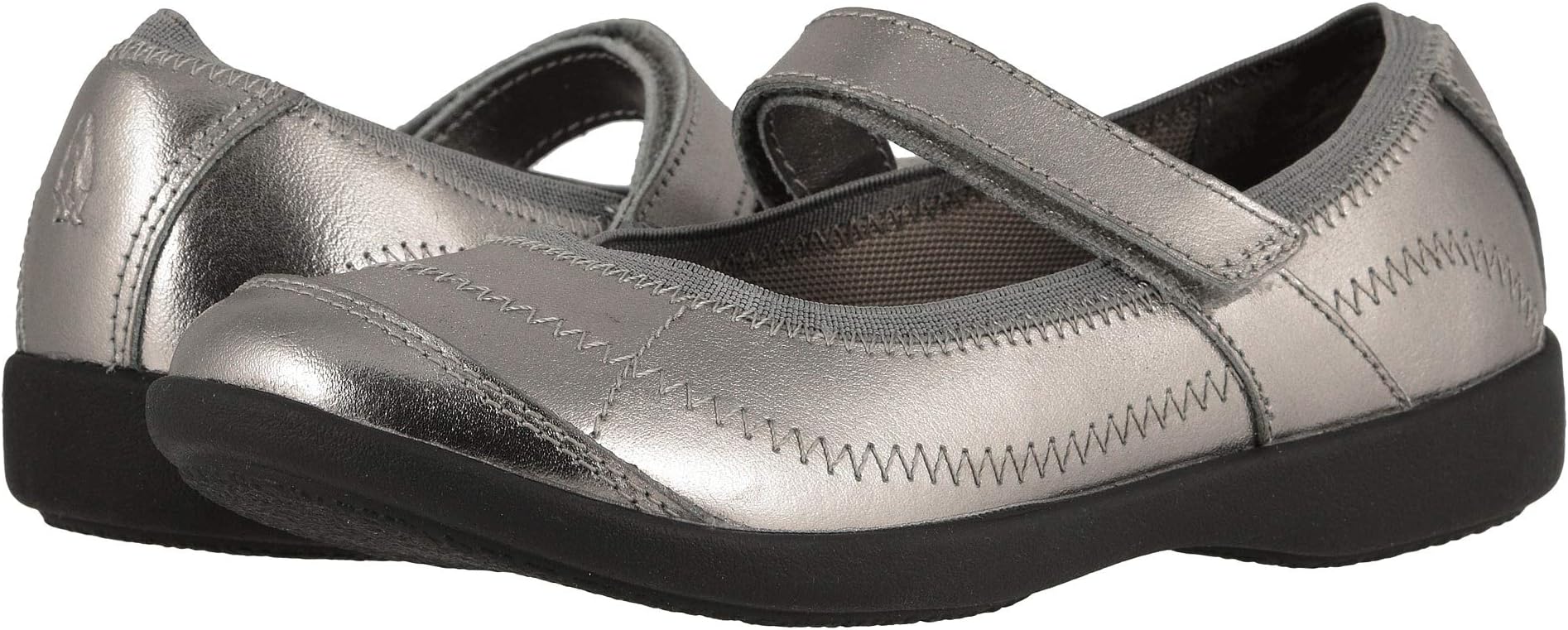 Reese Hush Puppies Flats in Pewter