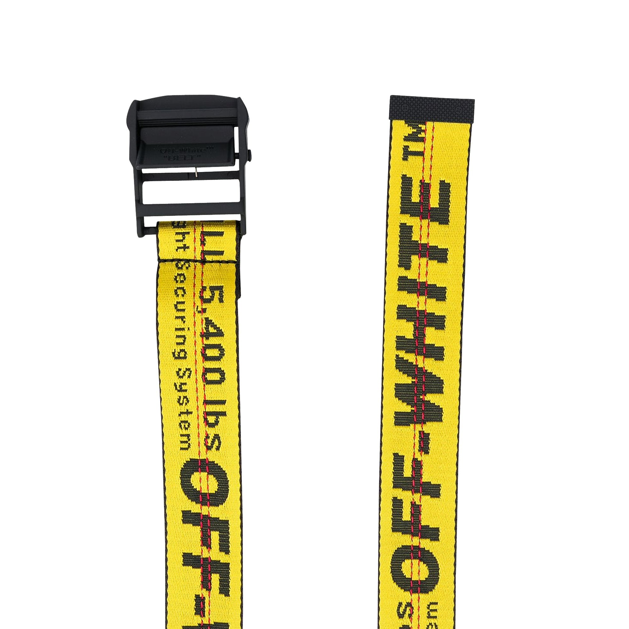 Off-White Classic Industrial Belt Yellow/Black