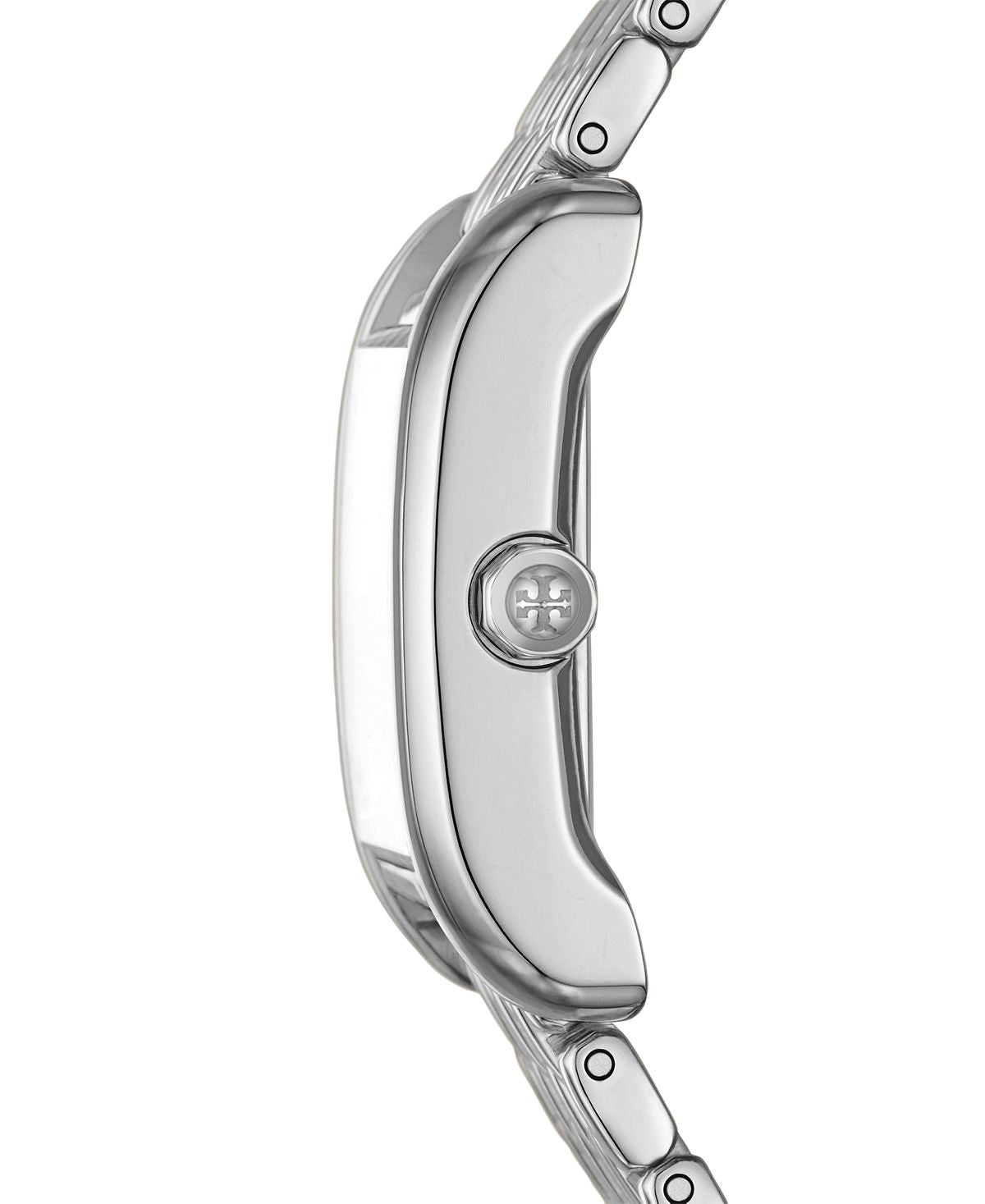 The Eleanor Women's Watch with Stainless Steel Bracelet, 25mm Tory Burch, Silver