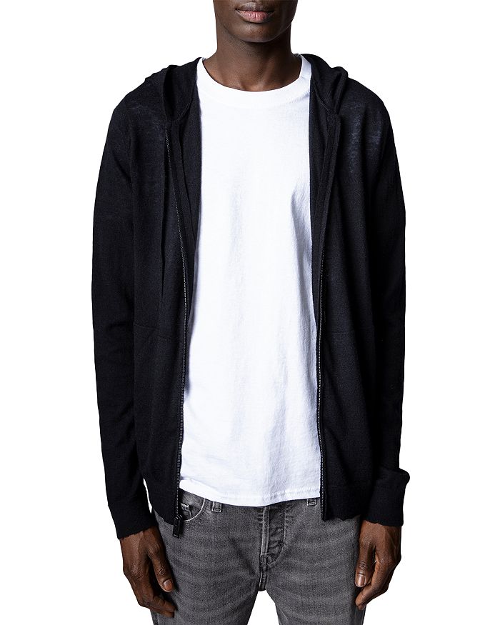 Clash Zadig & Voltaire Cashmere Hooded Cardigan