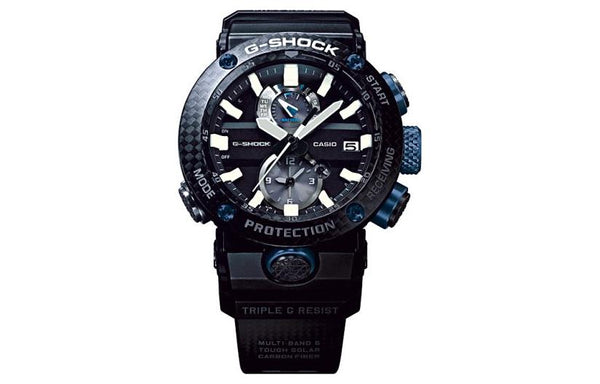 CASIO G-Shock Gravitymaster 'Black' watch, blue