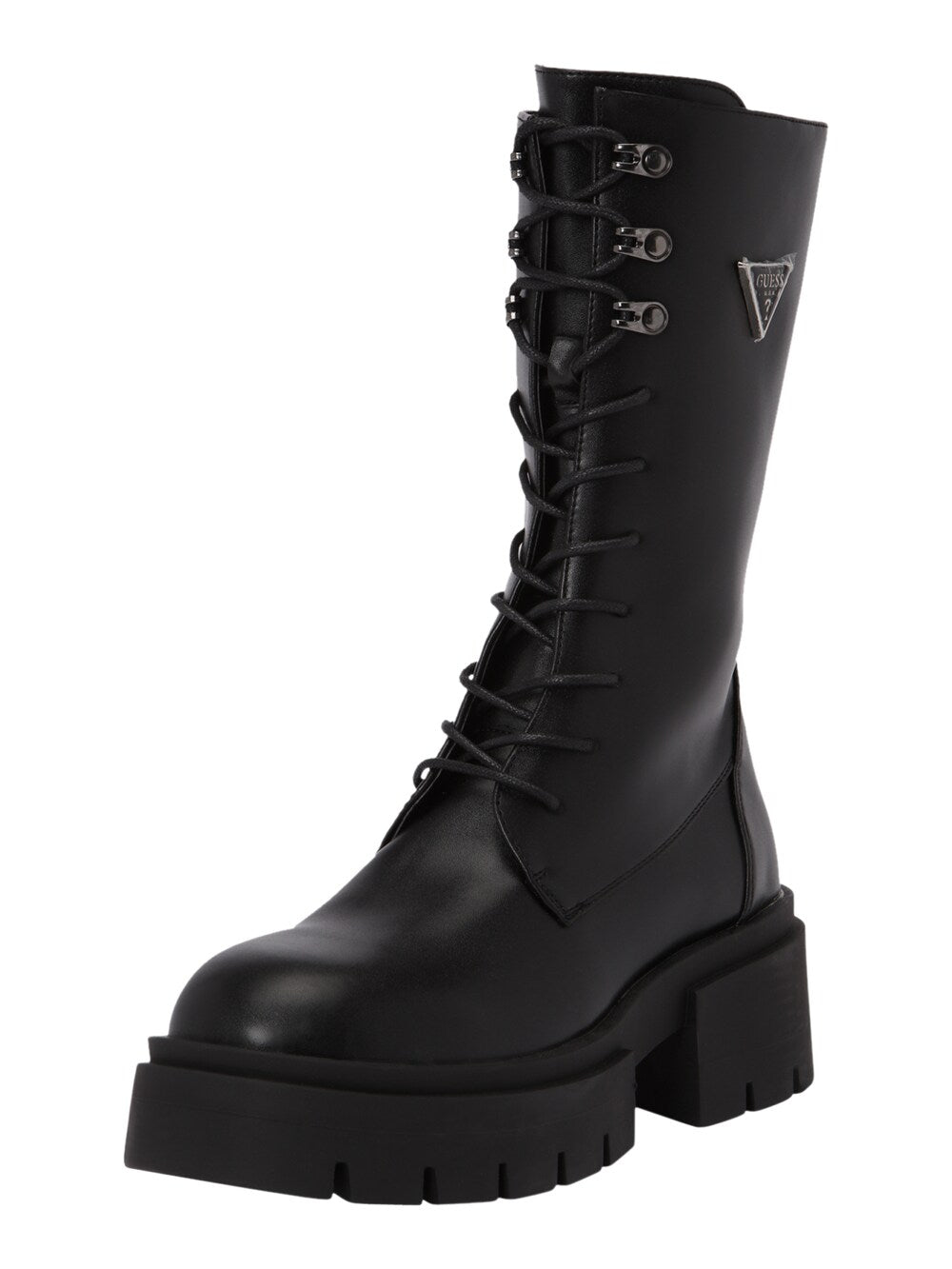 Guess Lillian lace-up ankle boots, black