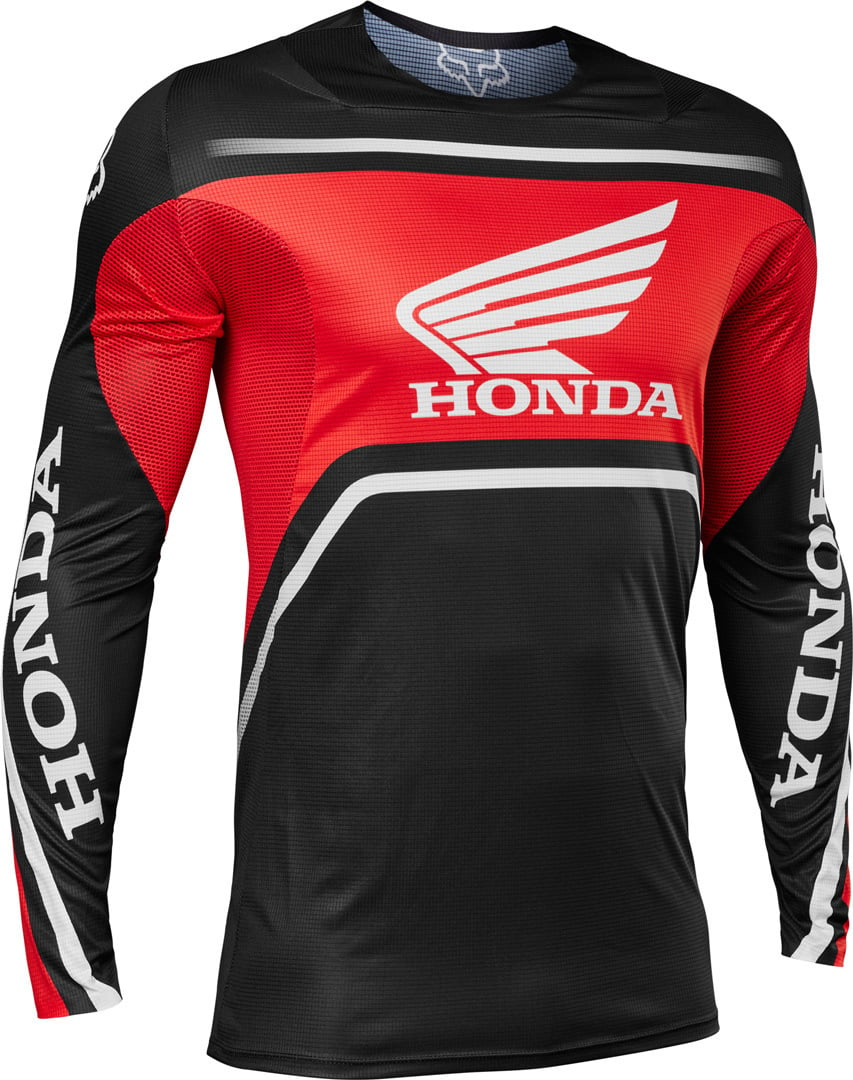 قميص FOX Flexair Honda Motocross، أسود/أحمر/أبيض