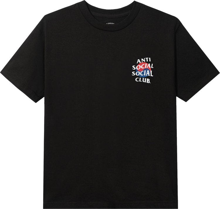 Anti Social Social Club x Case Study Mugunghwa Tee 'Black', black