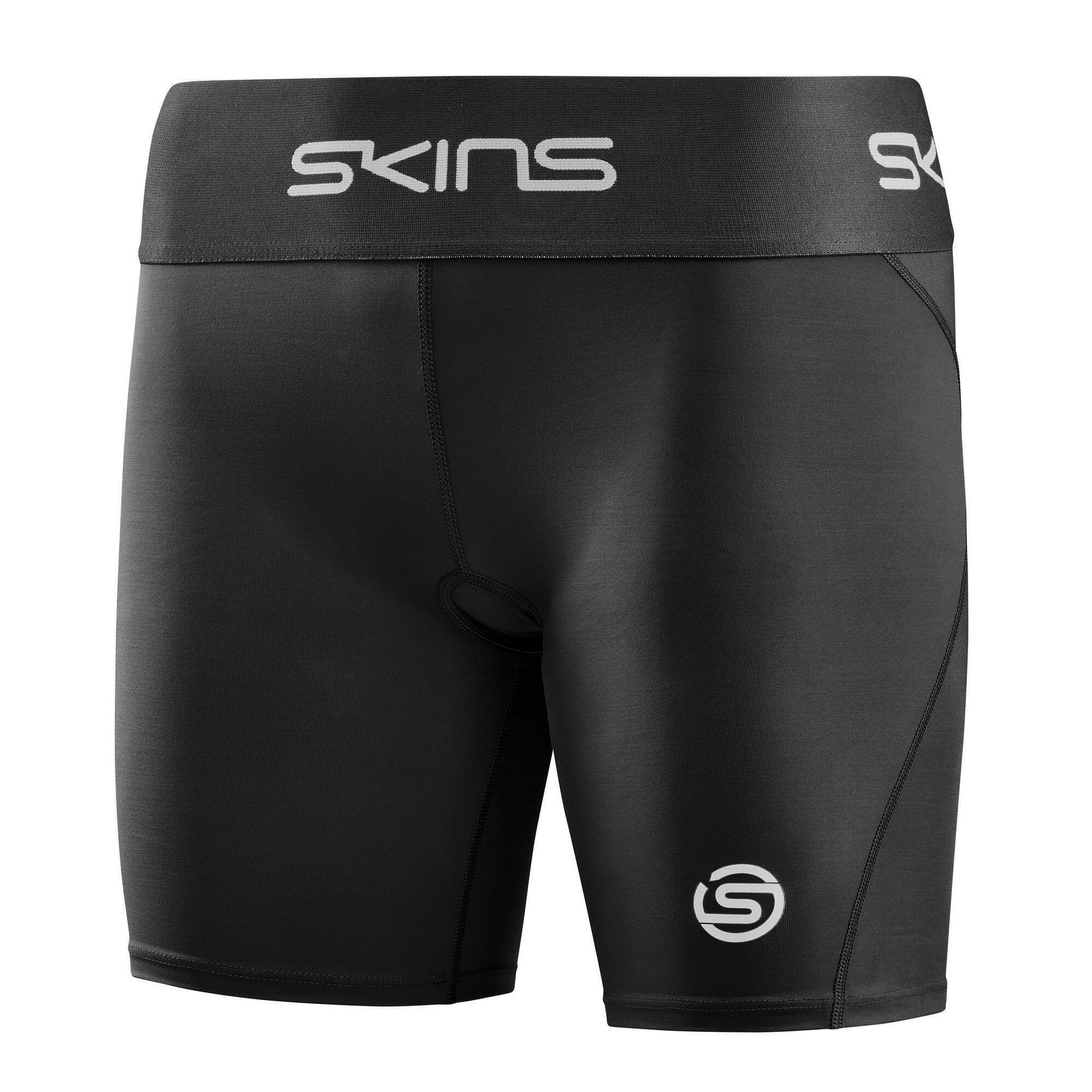 بنطلون ضغط S1 Half Tights من SKINS، أسود