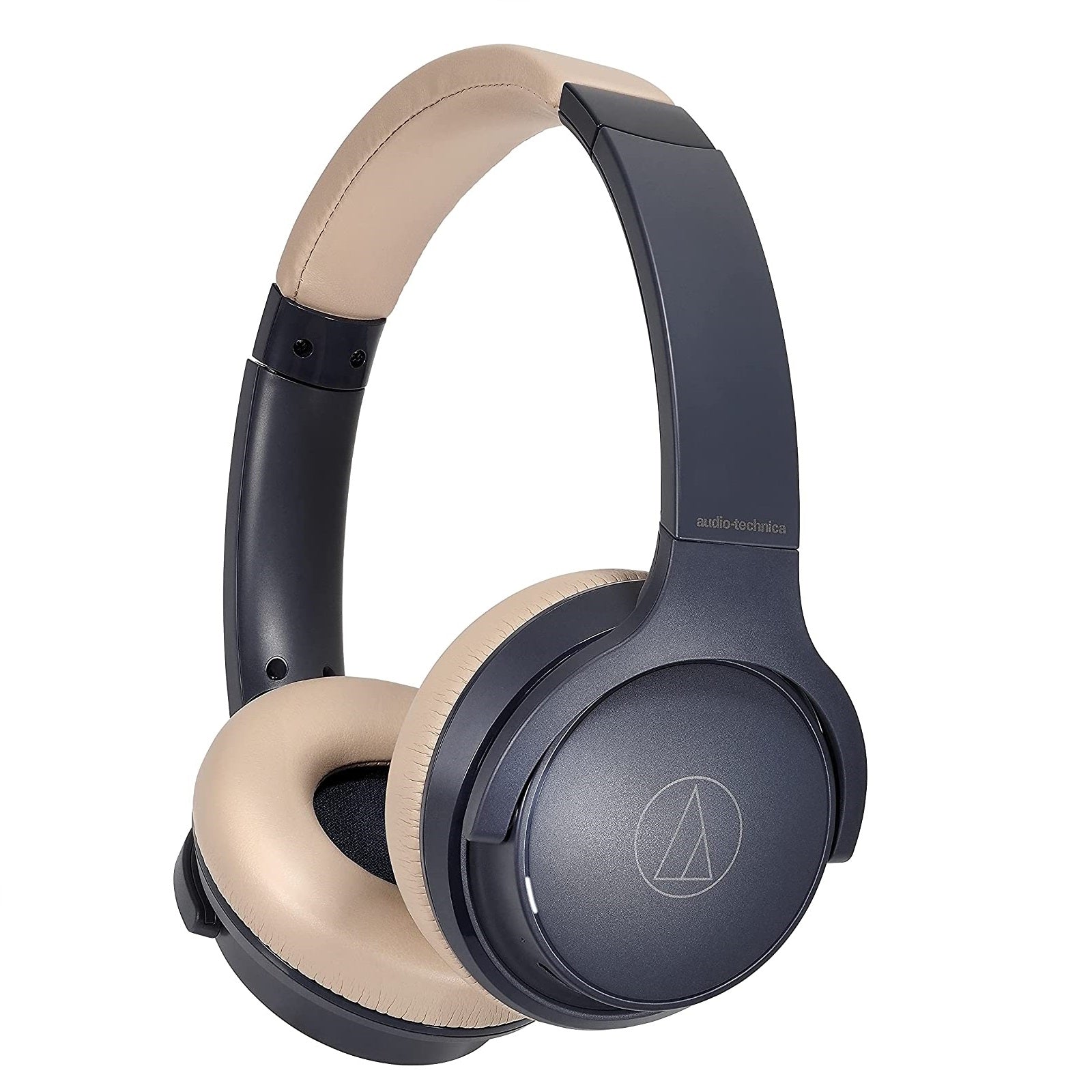 Wireless headphones Audio-Technica ATH-S220BTNBG, beige/blue