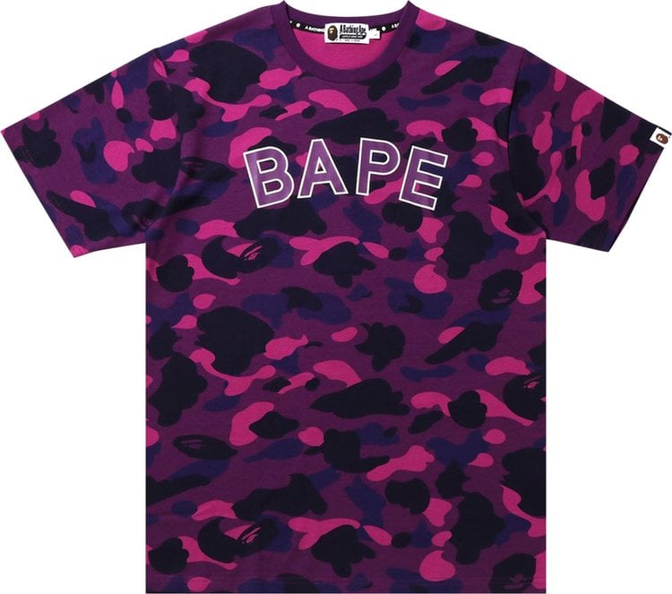 تي شيرت BAPE Color Camo "أرجواني"، أرجواني