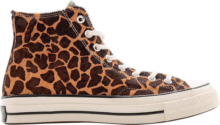 Converse Chuck 70 Hi Pony Hair Pack Sneakers - Cheetah, Brown