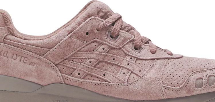 Ronnie fieg x gel lyte 3 og 'the palette - dusty mauve' Asics sneakers, red