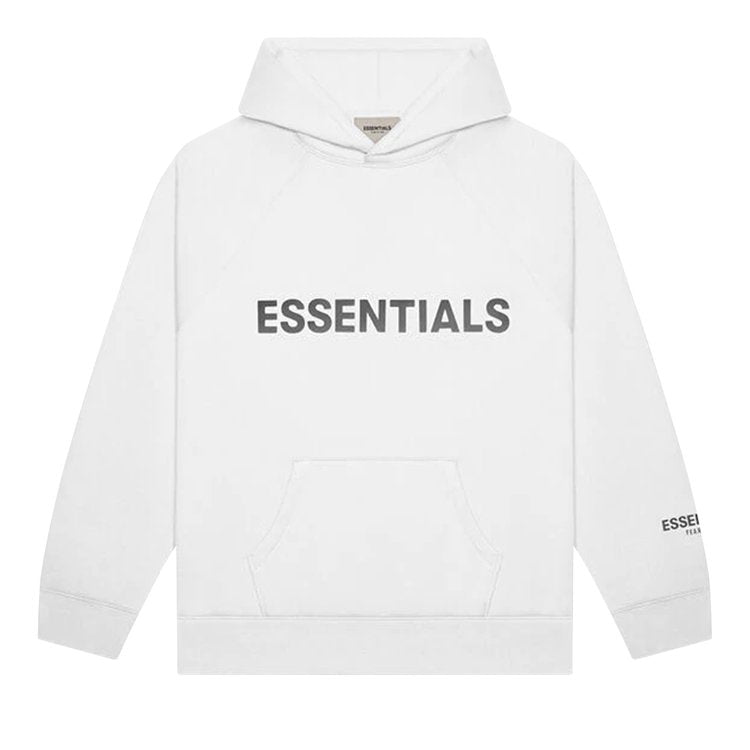 Fear of God Essentials Hoodie 'White', white