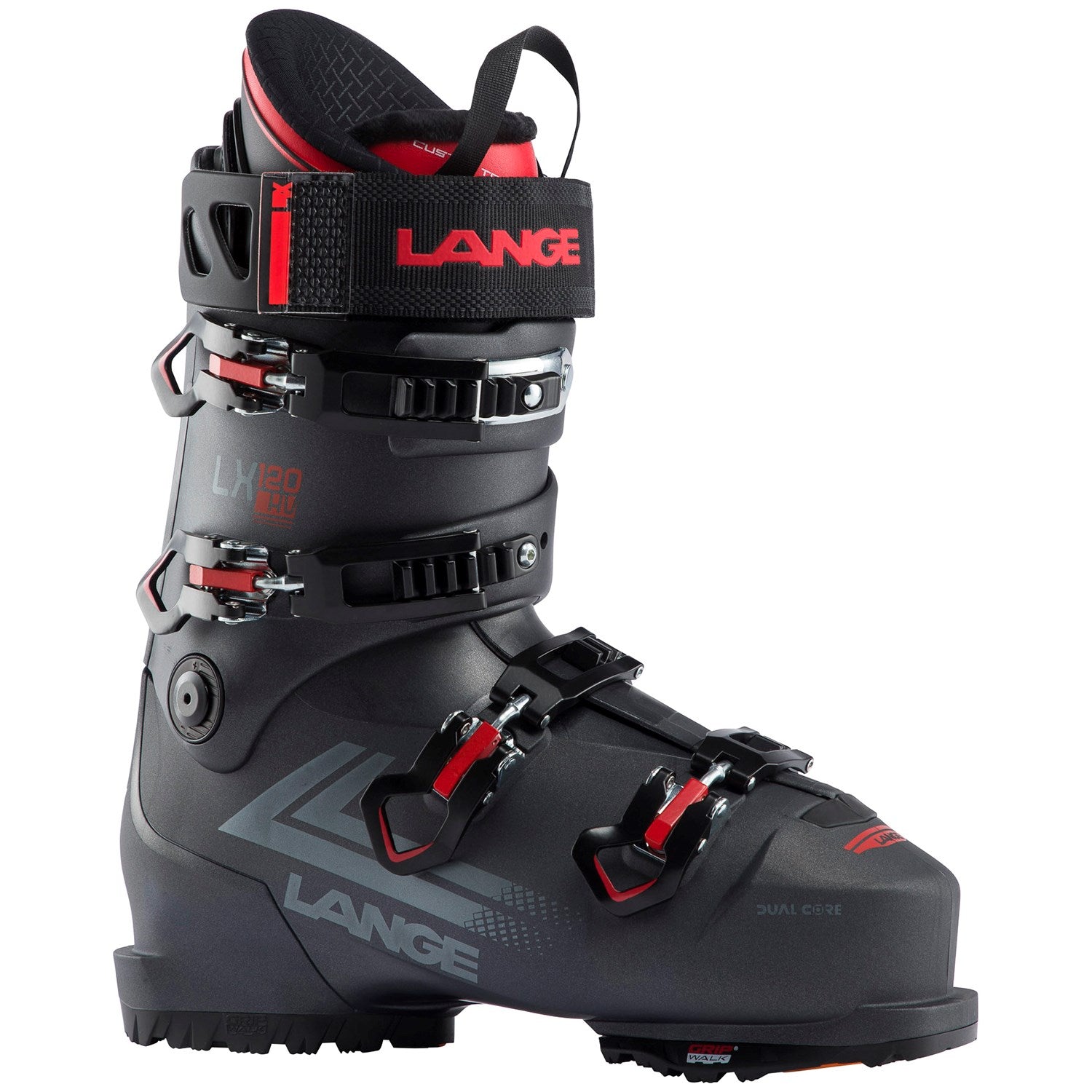 Lange LX 120 HV GW ski boots, gray