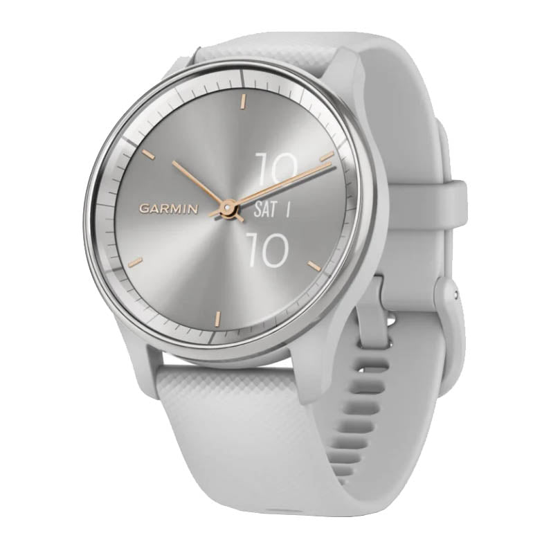 Garmin Vivomove Trend Smartwatch, Silver/Grey