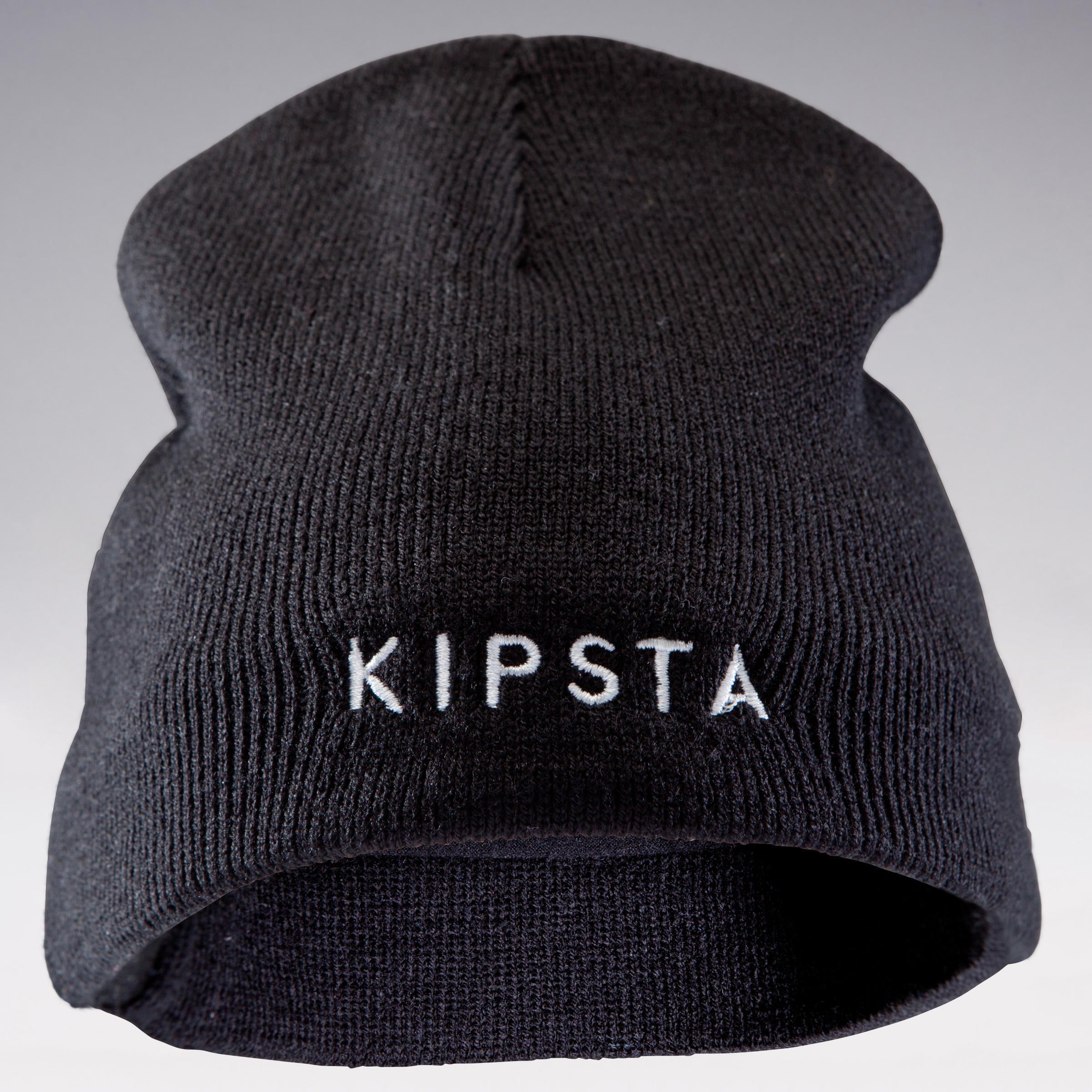 Warming hat for children, black KIPSTA, black