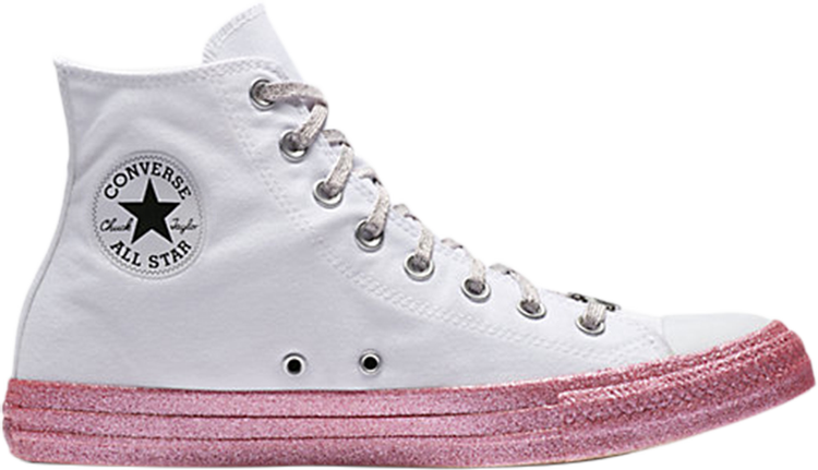 Sneakers Converse Miley Cyrus x Wmns Chuck Taylor All Star Hi White, white