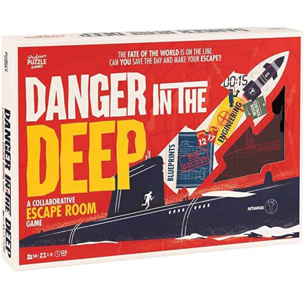 Board game Professor Puzzle Danger in the Deep Professor Puzzle Danger in The Deep