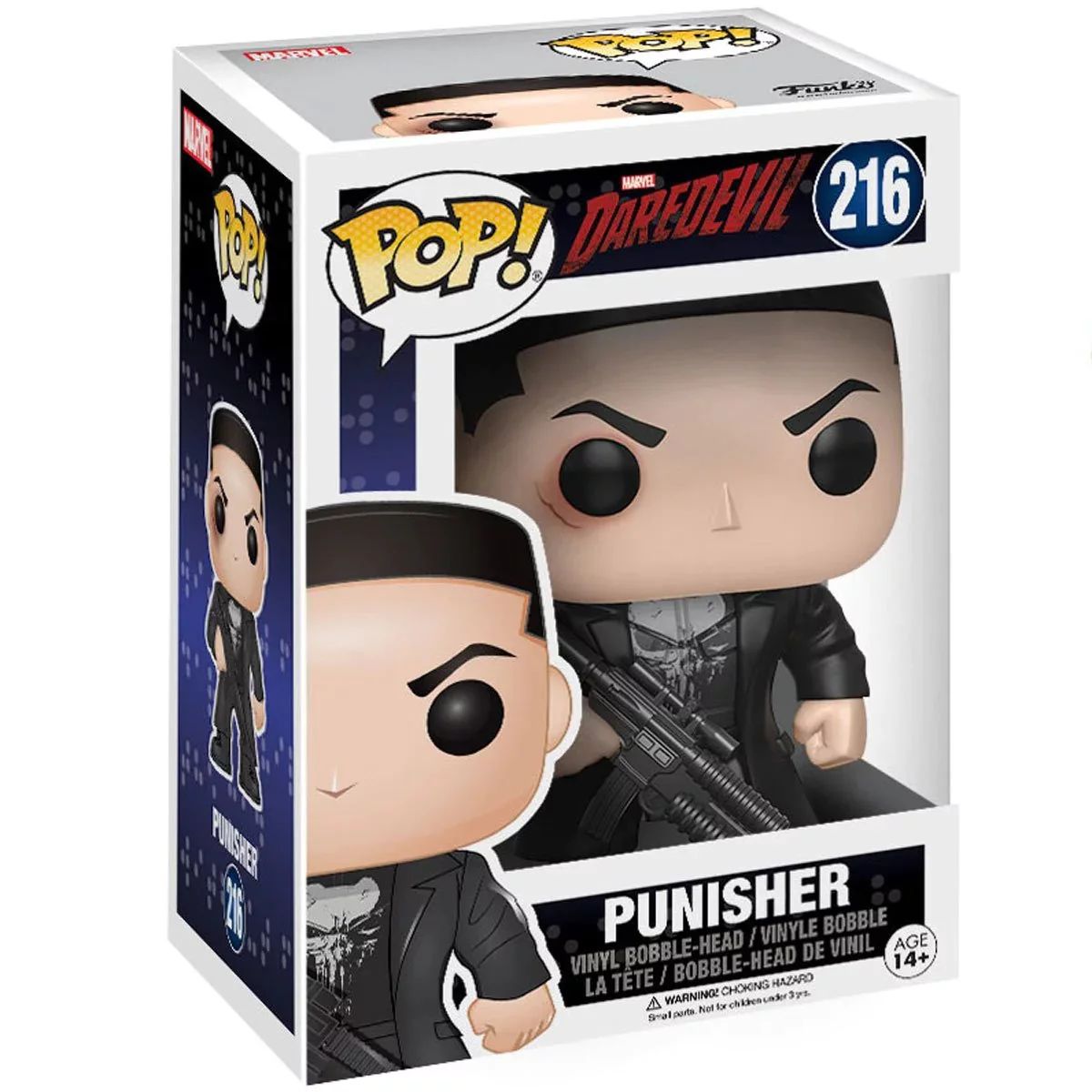 Funko Pop! Marvel Daredevil Punisher with Bobble Head #216 Funko