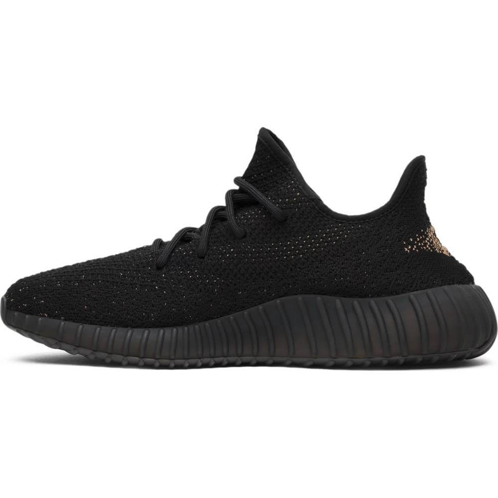 Yeezy Boost 350 V2 Copper Sneakers, Black