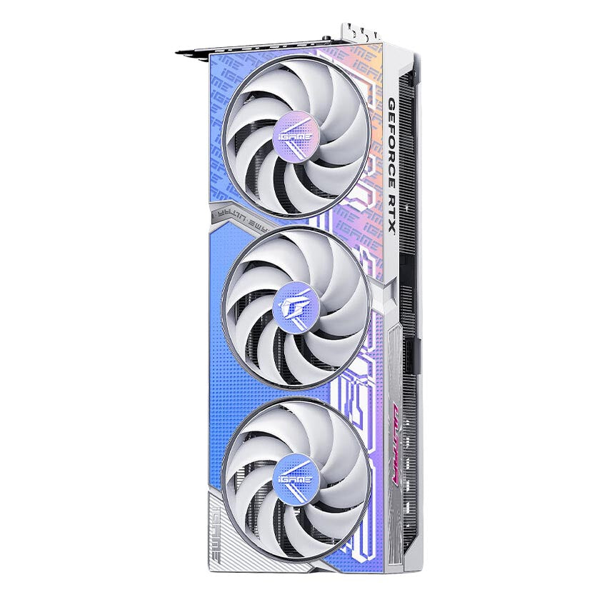 Video card Colorful iGame GeForce RTX 4070 TI Ultra W OC 12 GB, white