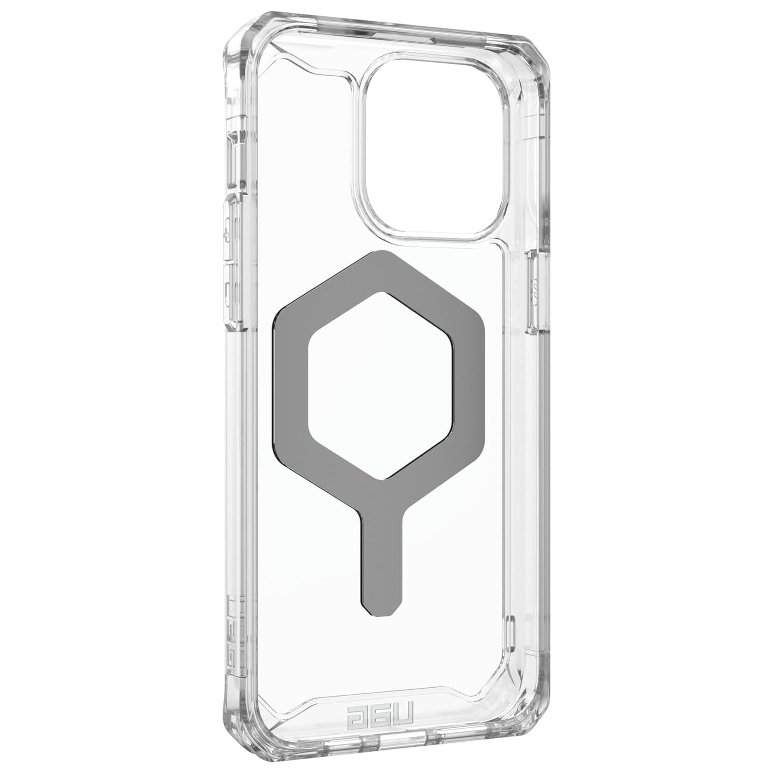 Case UAG Plyo for iPhone 15 Pro Max, Ice/Silver