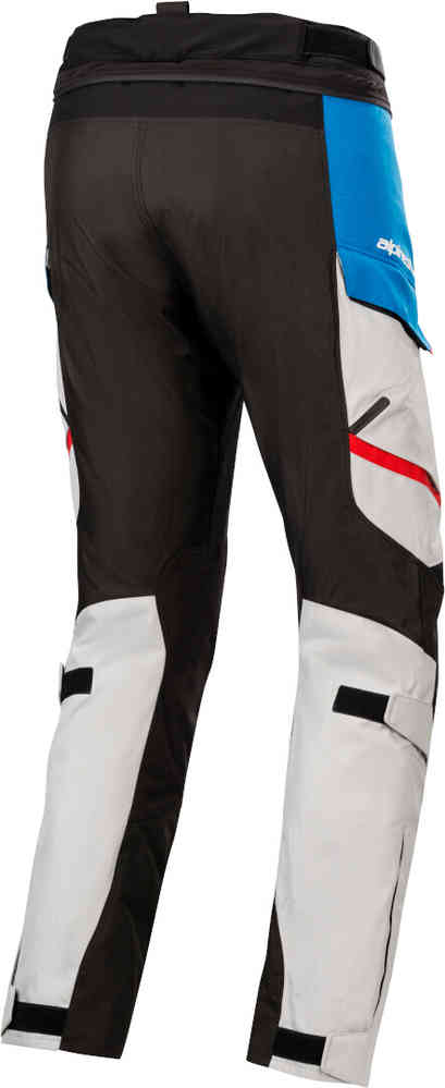 Motorcycle textile pants Honda Andes v3 Drystar Alpinestars, grey/blue