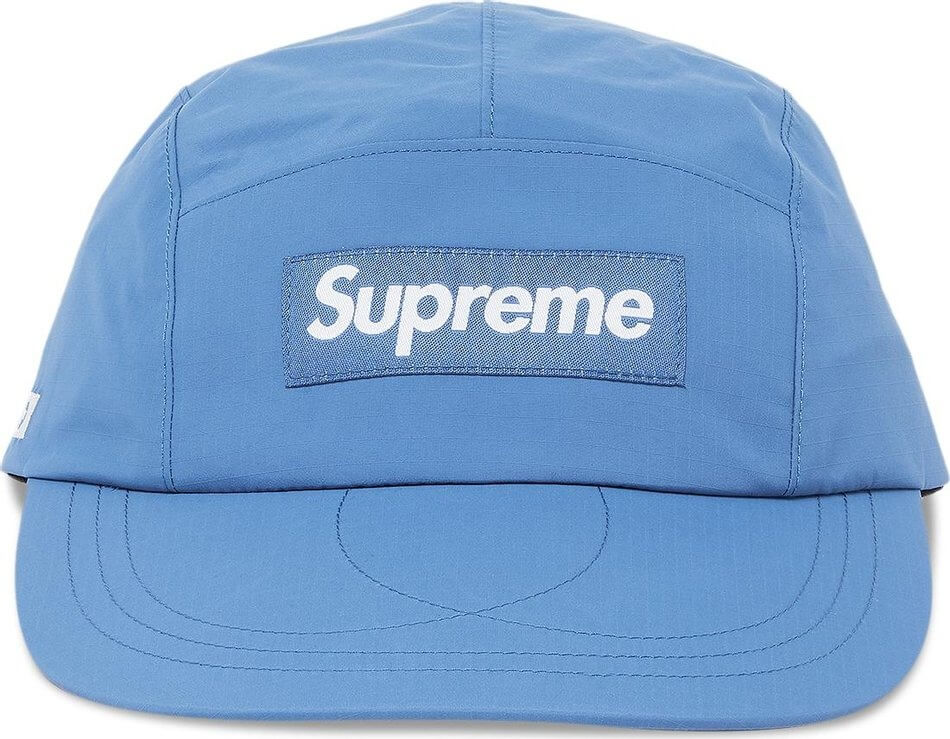 Supreme Gore-Tex Paclite Long Bill Camp Baseball Cap, Blue