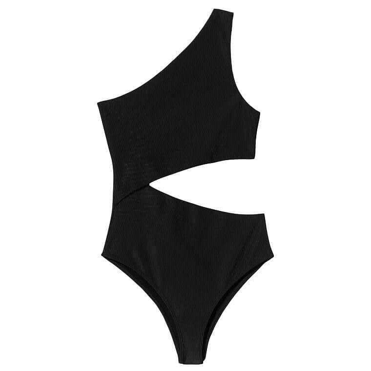 Beach Riot Celine One-Piece Swimsuit, Black