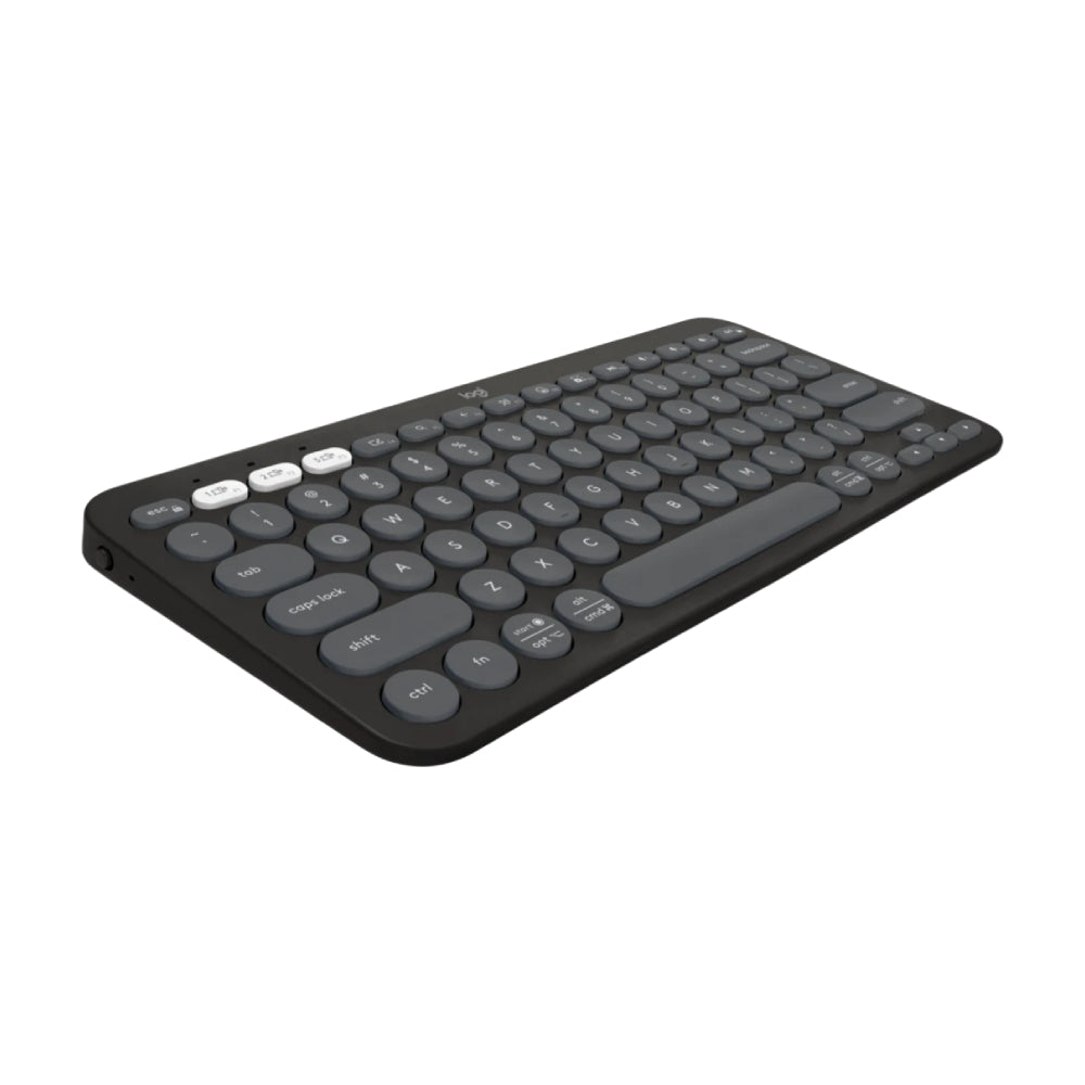 Logitech PEBBLE 2 peripheral kit (keyboard + mouse), black