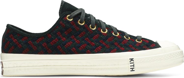 Converse Kith x Bergdorf Goodman x Chuck 70 Low Multi Woven Sneakers, Multicolor