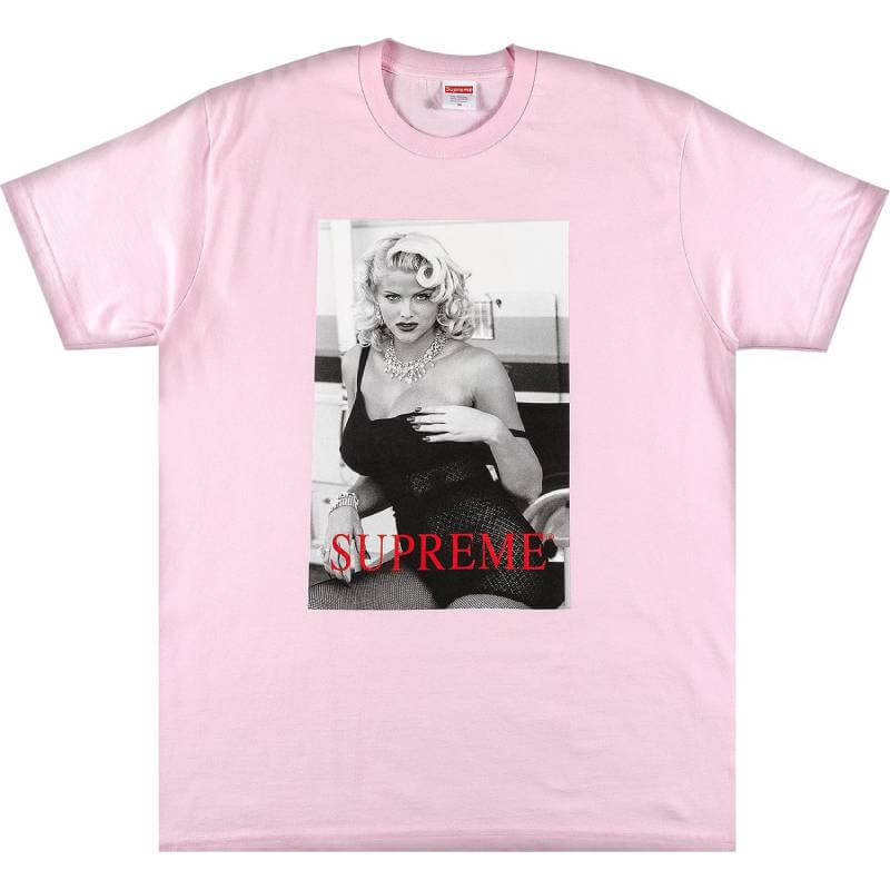 Supreme Anna Nicole Smith T-shirt, pink