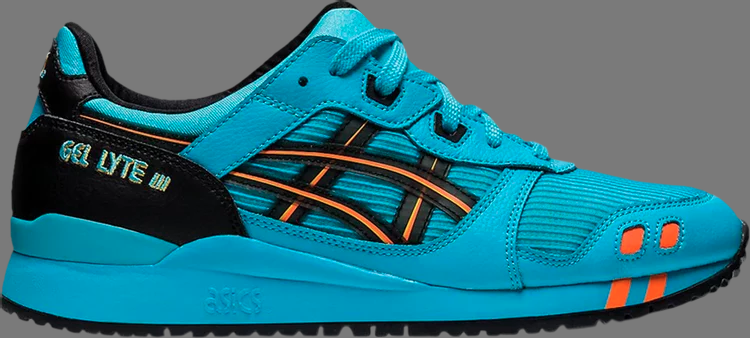 Asics gel lyte 3 'aquarium' sneakers, blue