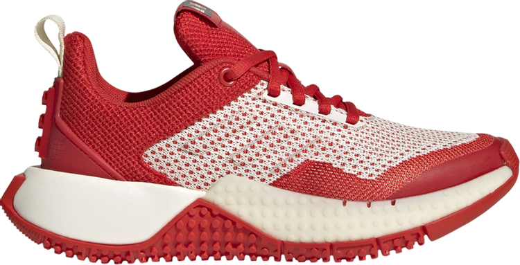 Adidas LEGO x Sport Pro J kids sneakers, red/white