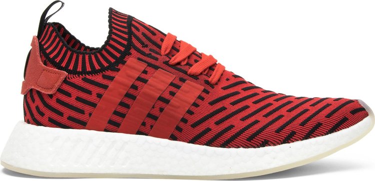 Adidas NMD_R2 PK 'Core Red' sneakers, red