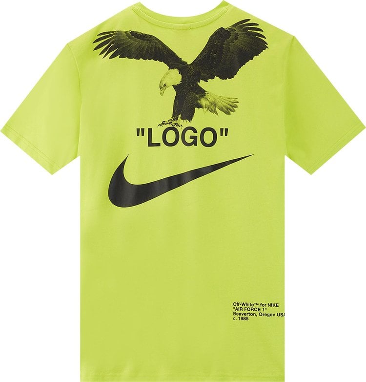 Nike x Off-White NRG A6 Tee 'Lime Green', green