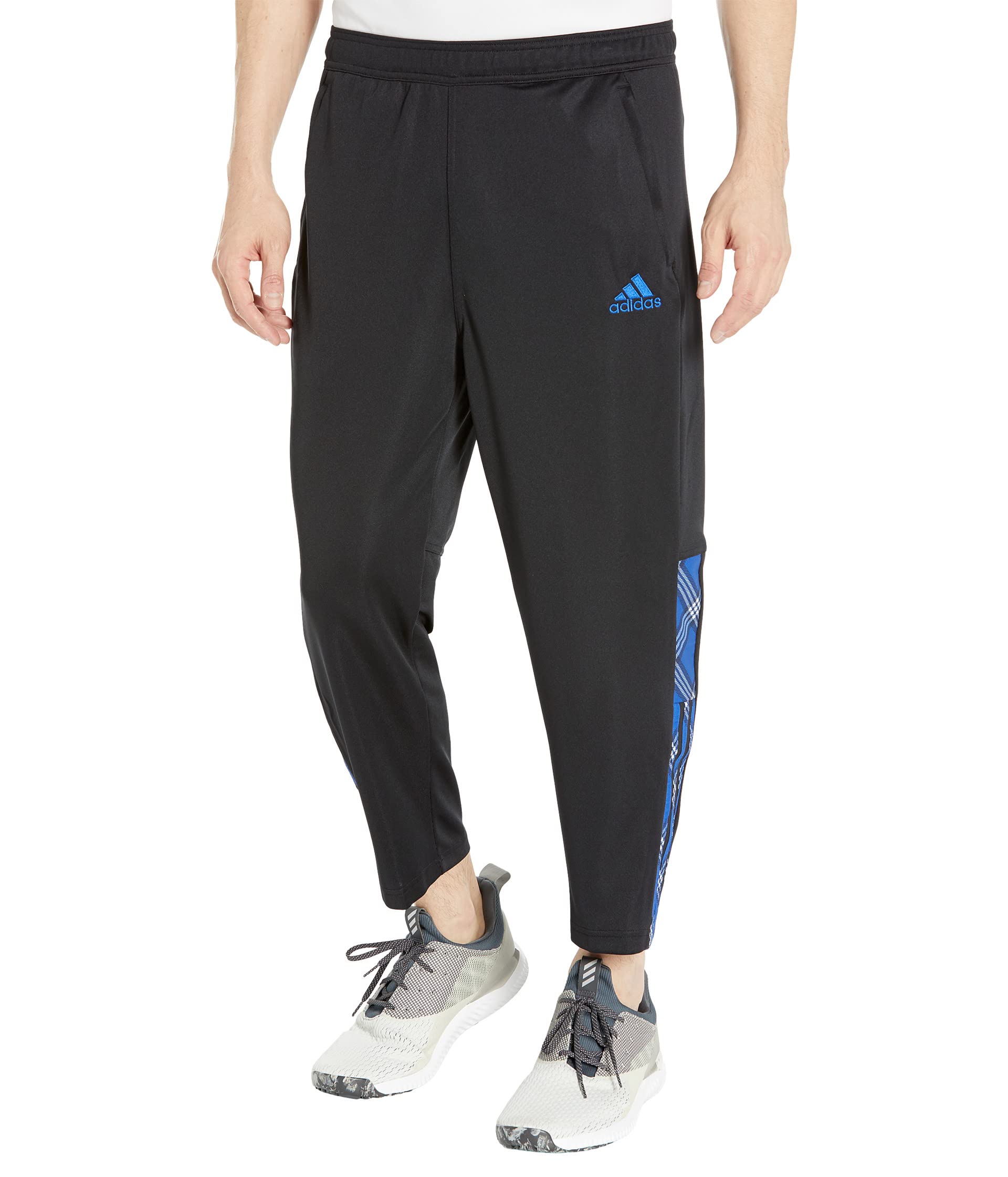 Adidas Tiro 21 7/8 trousers, black/blue