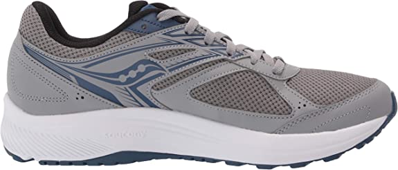 Saucony Men's Cohesion 14 Road Running Shoes, Grey/Blue