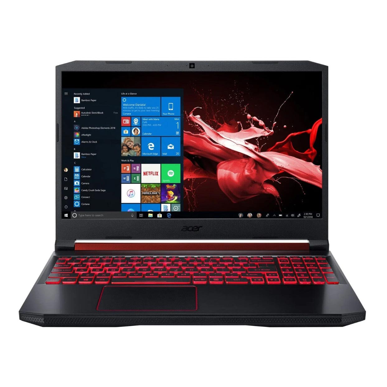 Laptop Acer Nitro 5 15.6'', 8 GB/256 GB, AN515-54-5812