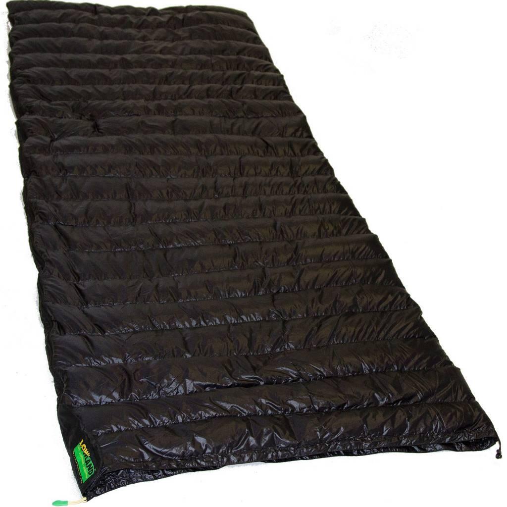 Lowland down sleeping bag, black