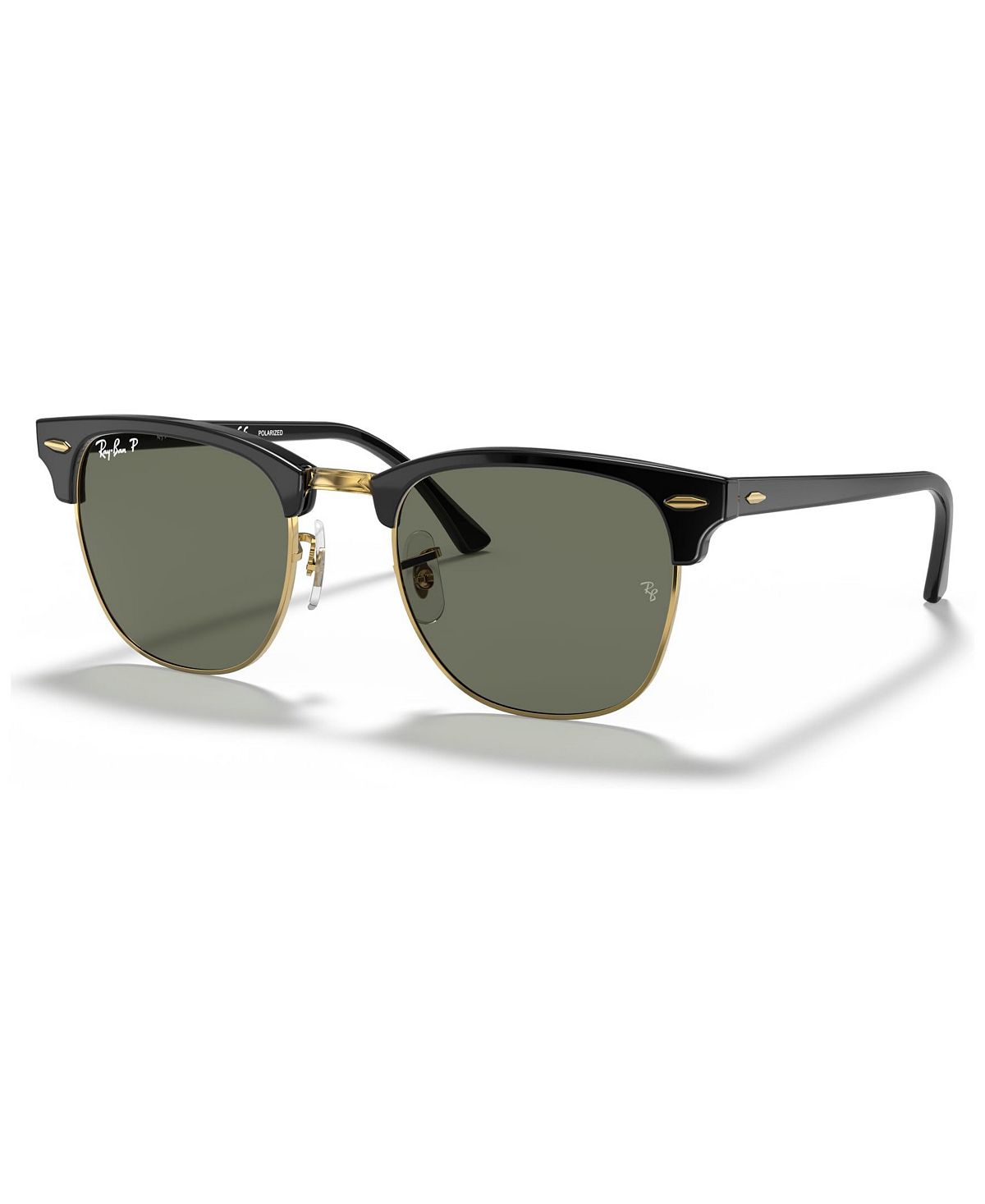 نظارة شمسية مستقطبة، rb3016 clubmaster Ray-Ban، متعددة الألوان