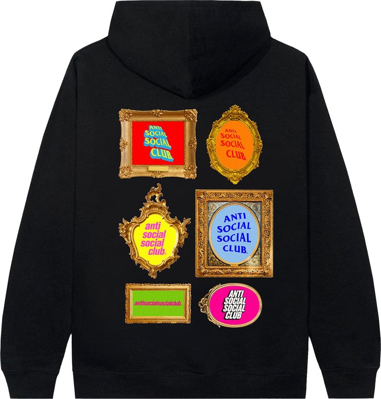 Anti Social Social Club Grandmas House Hoodie Black