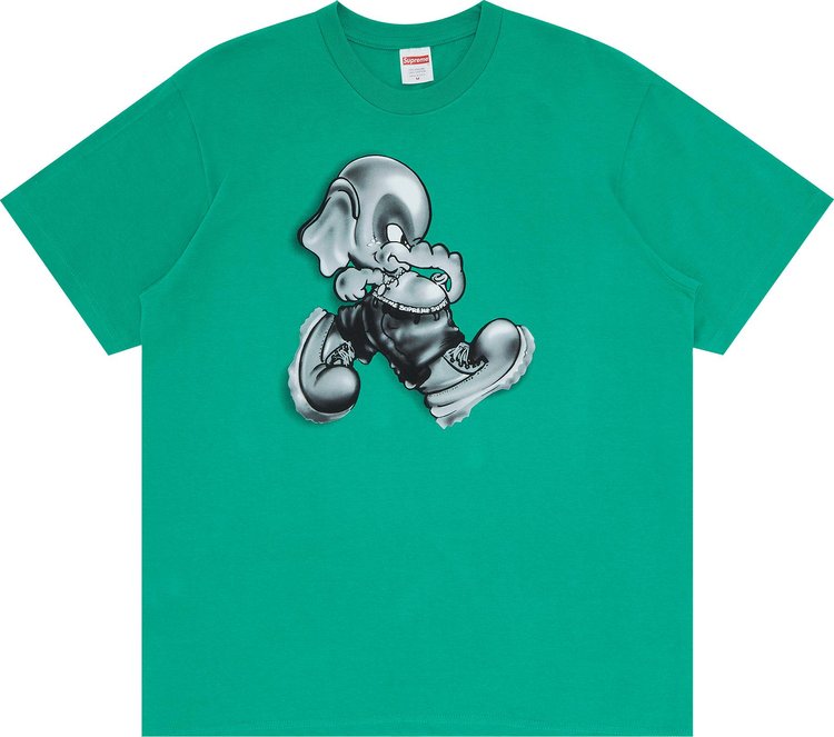 قميص Supreme Elephant Tee باللون الأخضر