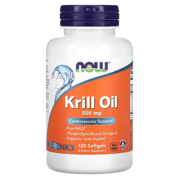 Now Foods Krill Oil 500 mg, 120 capsules