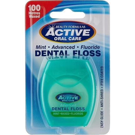 Mint Waxed Dental Floss with Fluoride, Beauty Formulas